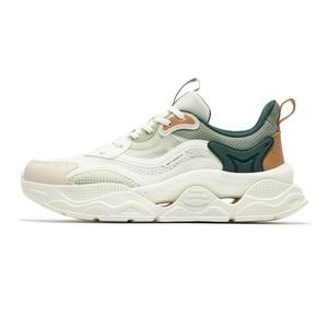 Кроссовки мужские Lifestyle Shoes Men Low-Top Feather White/ecological Green 361°