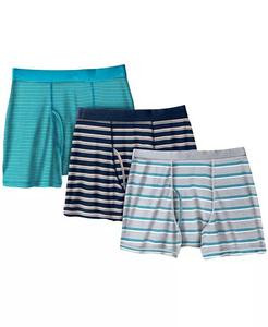 Хлопковые боксеры Big & Tall (3 шт.) KingSize, синий