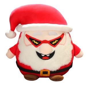 Причудливая рождественская плюшевая кукла оленя-старичка и снеговика высота 20cm/30cm/40cm Fat Fat Dragon