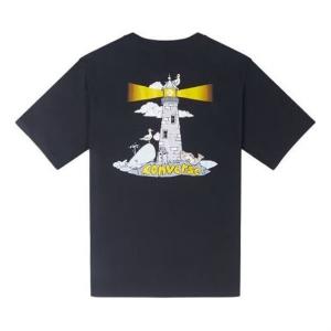 Футболка lighthouse t-shirt 'black' Converse, черный