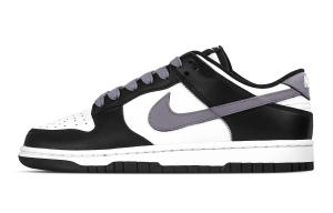 Nike Туфли для скейтборда Dunk Purple Rhythm & Trace нескользящие устойчивые к истиранию низкие унисекс Black White Purple