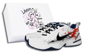 Кроссовки Nike Air Monarch 4 Chunky Sneakers Unisex Low-Top Black