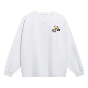 Спортивная толстовка Li-Ning Skateboarding Graphic Sweatshirt 'White' AHST079-3, белый
