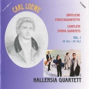 CD диск Loewe / Hallensia Quartett: Complete String Quartets 1
