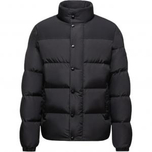 Moncler Стеганая куртка с вставками, Black