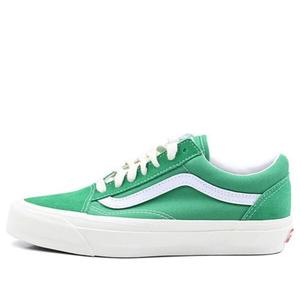 Кроссовки mte old skool 'green white' Vans, зеленый