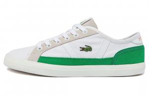 LACOSTE Женская обувь для скейтбординга, White/Green