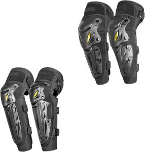 Термонаколенники для мотоциклистов, наколенники и налокотники, зимняя защитная экипировка для езды на мотоцикле с утепленной флисовой подкладкой для холодной погоды HUANGGG, Protective gear set