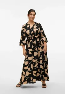 Платье макси Vero Moda Curve, Black