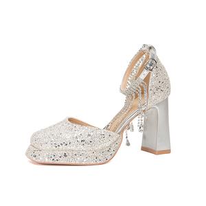 Туфли на высоком каблуке для женщин Bamiti, Silver