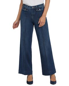 Джинсы NYDJ Teresa Louvre Sapphire Wide Leg Nydj, синий