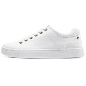 BOBS COPA Canvas Shoes Men Low-top Milky White Skechers