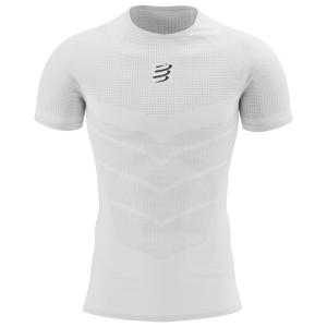 Футболка с короткими рукавами и резинкой - беговая рубашка Compressport, белый