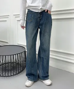 Aimoha -select-/Прямые джинсы Aimoha - Select -, цвет Blue