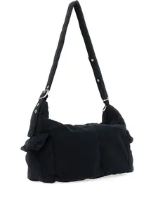 Плечевая сумка-карго из твила ERL, черный