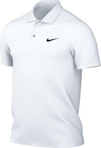 Мужская футболка-поло для гольфа Nike Dri-fit Victory Solid, White/Black