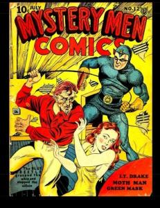 Mystery Men Comics #12: Golden Age Mystery! 1940 (CreateSpace Independent Publishing Platform)