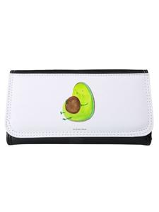 Портмоне Mr & Mrs Panda Damen Avocado Pfeifen ohne Spruch, белый