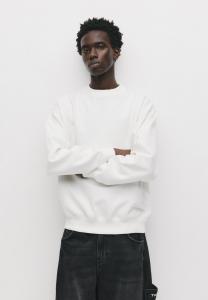 Толстовка PULL&BEAR ROUND NECK, White