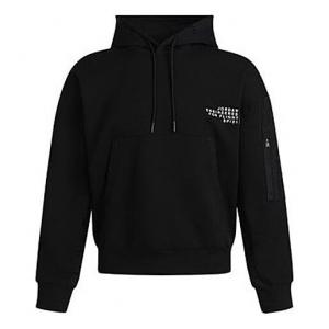 Толстовка Air Jordan 23 Engineered Knit Printing Pullover Black, черный