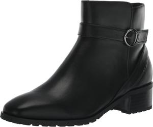 Женские модные ботинки Anne Klein Caroline, Black Leather