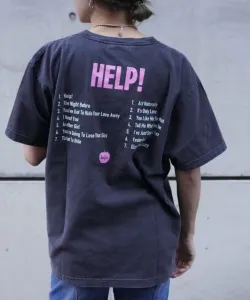 Футболка GOOD ROCK SPEED BEATLES HELP/The Beatles B'2Nd, цвет Charcoal