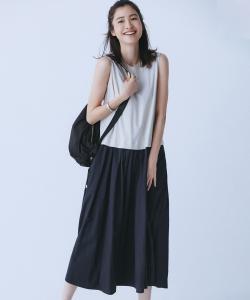 Комбинированное платье Atlas из трикотажа