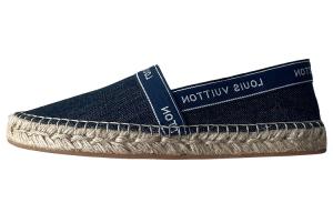 LOUIS VUITTON Женские эспадрильи Croisiere темно-синие
