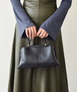 Сумка с кожаной ручкой и центральным швом Loristella, цвет Bl