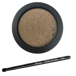 Матовые тени для век, темно-коричневые Deni Carte