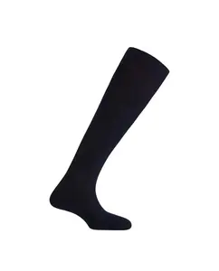 Мужские носки белого цвета из 100% ребристой шотландской пряжи — для любой погоды Сделано в Испании Punto Blanco, темно-синий