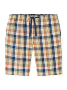 SCHIESSER Пижамные штаны 'Mix & Relax' в бежевом, синем и оранжевом цветах