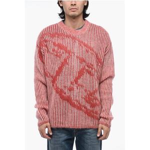 Красный тканевый свитер Diesel, Red