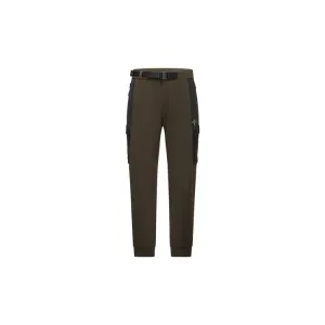 Стиль SKI вязаные спортивные штаны мужские DESCENTE, коричневый