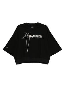 Rick Owens X Champion футболка Tommy, черный