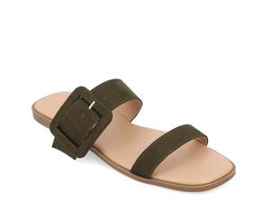 Сандалии Kerris из коллекции Journee Journee Collection, темно-зеленый