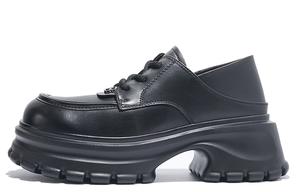 Junjali Женские лоферы черно-бежевые без подкладки, цвет Black Unlined