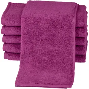 Гостевые полотенца Sensual 9000, обогащенные маслом алоэ вера Ross, фуксия