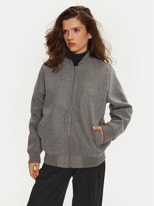 Бомбер стандартного кроя Brave Soul, серый