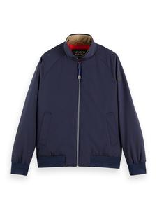Джинсовая куртка Scotch & Soda Jacke 'Harrington', темно-синий