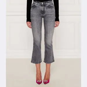 Расклешенные джинсы Britney Pinko, серый