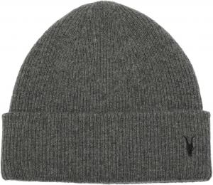 Мужская шапка AllSaints с вышитым черепом, Ulitmate Grey