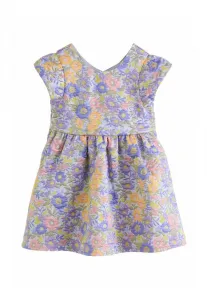 Платье для выпускного вечера из жаккардовой ткани стандартного кроя Next, Purple Floral