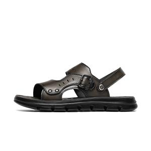 Mulinsen Пляжные сандалии мужские серые/черные