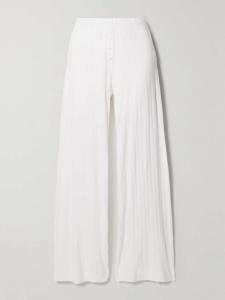 Боксеры из хлопчатобумажной пряжи ажурной вязки Leset, белый