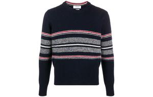 Свитер мужской морской синий THOM BROWNE