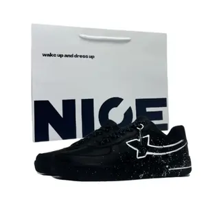 XTEP Кроссовки для скейтбординга Air Force One, унисекс, низкие, белые