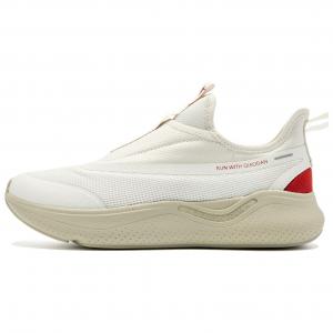 QIAODAN Кроссовки мужские низкие Birch White, Red Birch