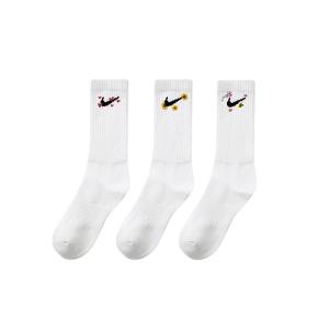 Nike Низкие носки унисекс 3 пары белый