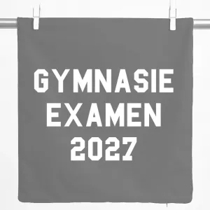 Декоративная наволочка Huuraa, подарок на выпускной экзамен в гимназии 2027 года, Швеция, 40x40 см, стальной серый хлопок, украшение для гимназии 2027 года Hellweg Druckerei